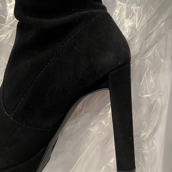 Stuart Weitzman Platform Highland Over The Knee Boot Sz 7.5 - Picture 14 of 15